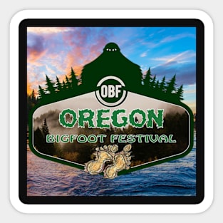 Oregon Bigfoot Fest Sticker